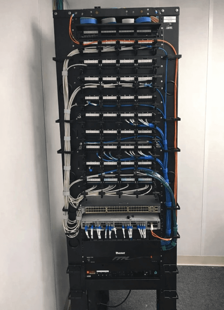 Baie de brassage après intervention 5